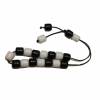 TWO-TONE BLACK-WHITE KOMPOLOY