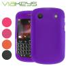 Silicone Case for BlackBerry Bold 9900 Purple BB9900SCPU  (OEM)