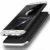 Θήκη Bakeey™ Full Plate 360° για Galaxy S6 Edge Ασημί Θήκη Bakeey™ Full Plate 360° για Galaxy S6 Edge Ασημί