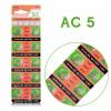 Type: AG5, LR754, 393, SR754, 193, 546, RW28, Button Coin Cell Alkaline Battery EE6206 / 1.55Volt