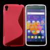 TPU Gel Case S-LIne for Alcatel One Touch Idol 3 (5.5) Red (OEM)