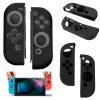 Silicone Anti Slip Cover for Nintendo Switch Controller - Black (OEM)