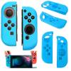 Προστατευτική θήκη σιλικόνης Silicone Anti Slip Cover for Nintendo Switch Controller - Blue (OEM)