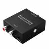 Analog to Digital Audio Converter Fiber Optic Coaxial Audio Adapter Converter