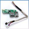 HP DV6000 V6000 USB DC power Jack Board DDAT8APB2002408