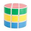 DS898 DS-89 3x3x3 Fancy Round Cake-shaped Rubik's Cube Puzzle Toy with Hollow White