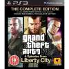 PS3 GAME - Grand Theft Auto The Complete Edition (MTX)