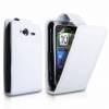 Leather Flip Case for HTC Wildfire S White (OEM)