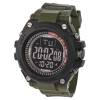 LASIKA W-H9053 Ανδρικό αθλητικό ψηφιακό ρολόι με πυξίδα Ανθεκτικό σε κραδασμούς Λουράκι από ρητίνη Αδιάβροχο Με λειτουργία ξυπνητηριού Καντράν 50 mm για αναρρίχηση Πράσινο