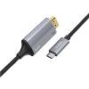 Hoco Καλώδιο Type-C σε HDMI 1.8M Hoco Καλώδιο Type-C σε HDMI 1.8M