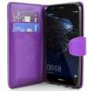 Leather Case foldable for Huawei P10 Lite Purple (OEM)