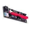 PCI-E Riser 009S 1X 16x Extender PCI E USB Riser Dual 6 Pin Adapter Card SATA 15pin For BTC Miner USB 3 Graphics Card