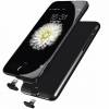 Ultra Thin Battery Case External Power Bank Charger Cover For iphone 7 Plus Black (OEM)