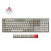 Keychron C2 Pro (C2PX-M1) QMK/VIA Mechanical Red Switch – 8K Polling Rate Hot Swap.100% US Retro RGB