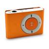 Brushed metallic style MP3 Player in Orange (OEM)