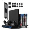 Ειδική βάση στήριξης και φόρτισης Younik VG-01 PS4 Vertical Stand Cooling Fan, Dual Controllers Charging Station, 14 Slots Game Storage and 3 Port USB Hub PS4 / PS4 Slim Ειδική βάση στήριξης και φόρτισης Younik VG-01 PS4 Vertical Stand Cooling Fan, Dual Controllers Charging Station, 14 Slots Game Storage and 3 Port USB Hub PS4 / PS4 Slim