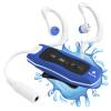 NGS BLUE SEAWEED Clip Waterproof Sports Mp3 Player with FM Radio 4GB  (OEM)