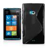 Nokia Lumia 900 Silicone TPU Gel Case Black ()