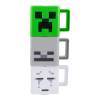 Paladone Minecraft Plastic Mug Multicolor 250ml 3pcs