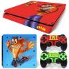 Πλήρες σετ αυτοκόλλητων PS4 Slim Crash Bandicoot FULL BODY Accessory Wrap Sticker Skin Cover Decal για Playstation 4 Slim (OEM) Πλήρες σετ αυτοκόλλητων PS4 Slim Crash Bandicoot FULL BODY Accessory Wrap Sticker Skin Cover Decal για Playstation 4 Slim (OEM)