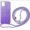 PURPLE GLITTER TPU Case for Xiaomi MI NOTE 10 PRO oem