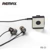 Remax RB-S3 Sports Lavalier clip Clip-on Bluetooth Headset Wireless Stereo Headphone Earphone Bluetooth V4.1 RM4-020BLK
