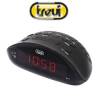 TREVI RC 832 B Digital Clock Alarm Clock with Radio-Ringtone in Black