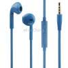 Μπλέ - Ακουστικά με μικρόφωνο handsfree earpods και volume για iPhone , Samsung Galaxy, Sony Xperia και άλλα smartphones (OEM)