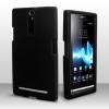 Silicone Case Cover For Sony Xperia S Lt26i Black