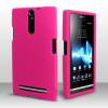 Ροζ Θήκη Σιλικόνης για το Sony Xperia S Lt26i
