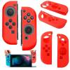 Προστατευτική θήκη σιλικόνης Silicone Anti Slip Cover for Nintendo Switch Controller - Red (OEM)