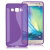 Samsung Galaxy E5 (SM-E500)  - TPU GEL Case S-Line Purple (OEM)