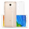 Silicone Rear Cover for Xiaomi Redmi 5 Transparent (OEM)