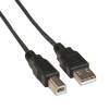 USB Cable A to B Black CABLE (OEM)