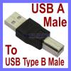 USB Adapter A(m) - B(m) - Adapter USBAMMA OEM