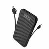 ΦΟΡΗΤΟΣ ΦΟΡΤΙΣΤΗΣ Awei PowerBank - Portable Travel Power Bank With Charging Cable 10000mAh P80K ΦΟΡΗΤΟΣ ΦΟΡΤΙΣΤΗΣ Awei PowerBank - Portable Travel Power Bank With Charging Cable 10000mAh P80K