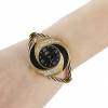 Women's Whirlwind Circle Style Steel Analog Quartz Bracelet Watch