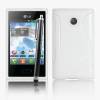 LG Optimus L3 E400 Case Silicon White S-Line ()