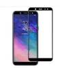 Προστατευτικό Οθόνης (Full)  9H Tempered Glass για Samsung Galaxy A6 Plus Μαυρο (2018) (ΟΕΜ)