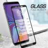 Προστατευτικό οθόνης Tempered Glass 11H 21D για Samsung Galaxy A7 2018 πλήρους κάλυψης - full glue black (oem)