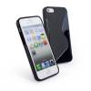 iPhone 5 Θήκη Σιλικόνης TPU Γραμμής S Μαύρη iPhone 5 Θήκη Σιλικόνης TPU Γραμμής S Μαύρη