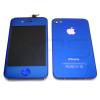 iPhone 4 Μεταλλικό Μπλέ Full Kit LCD + Touch Screen + Frame Assembly + Home Button & Back Cover