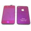iPhone 4 Μεταλλικό Μωβ Full Kit LCD + Touch Screen + Frame Assembly + Home Button & Back Cover