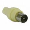 Adapter PAL 9.5mm για TV πλαστικό, αρσενικό βύσμα OEM Adapter PAL 9.5mm για TV πλαστικό, αρσενικό βύσμα OEM