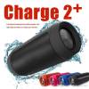 Charge2+ Plus Wireless Bluetooth Speaker Big Subwoofer Outdoor portable HiFi speaker for Charge2  ΒLACK COLOR  (OEM)