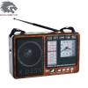    WAXIBA USB/SD/TF MP3 PLAYER&AM/FM/SW RECHARGEABLE 3BAND CLOCK RADIO  OKKINO 