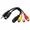 Καλώδιο 7 pin mini din+3,5mm,σε S-video+Composite video+ 2RCA CABLE-1104 (OEM) Καλώδιο 7 pin mini din+3,5mm,σε S-video+Composite video+ 2RCA CABLE-1104 (OEM)