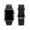 Caseual Δερμάτινο Λουράκι για το Apple Watch 42mm Μαύρο LBD42AW-BLK