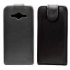 Samsung Galaxy Core 2 G355HN - Leather Flip Case Black (OEM)