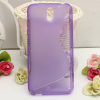 TPU GEl Case S-Line for HTC Desire 610 Purple (OEM)